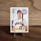 2018 Topps Heritage High Number base Shohei Ohtani rookie card RC #600