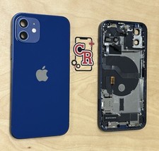 iPhone 12 Blue Back Housing Replacement Original OEM Apple Grade B