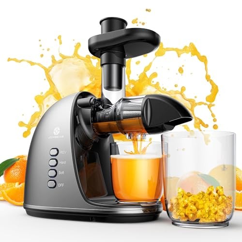 JOYBEAR COLD PRESS JUICER MACHINE SLOW MASTICATING EXTRACTOR - SILVER