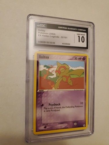 Baltoy graded CGC 10 for sale on eBay