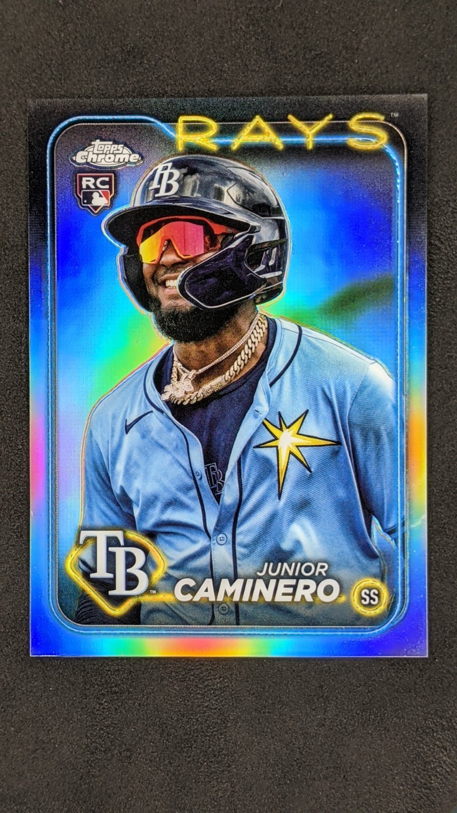 JUNIOR CAMINERO 2024 Topps Chrome Image Variation Rookie #213 Sunglasses