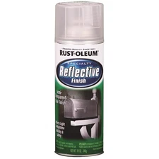 Rust-Oleum 214944 Reflective Finish Spray Paint 10oz – Clear Semi-Transparent