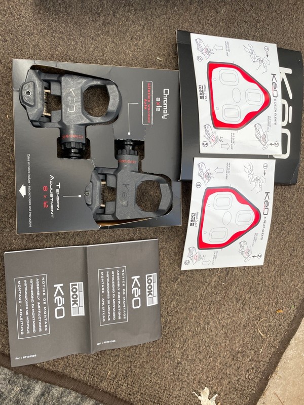 Look Keo Classic Pedals plus Northwave Husky Winter Cycling Shoes EU 42 or UK 8