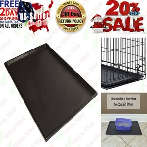 dog crate pans plastic