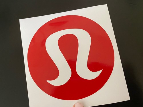 Lululemon Decal, Vinyl Sticker Car Window Decal, Laptop Decal Bottle Decal
