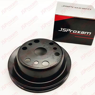 Crank Pulley 3751232 Replaces For Chevy Small Block SB Power Steering PS