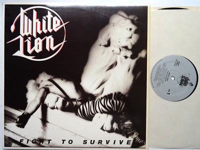 White Lion Fight To Survive LP Vinyl