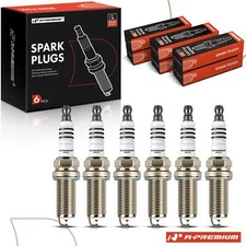 A-Premium 6x Iridium & Platinum Spark Plugs for Honda Chrysler Dodge Hyundai Ram