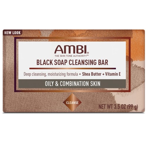 JABÓN NEGRO AMBI CUIDADO DE LA PIEL CON MANTECA DE KARITÉ LIMPIA Y NUTRE LA PIEL 3,5 OZ - Imagen 2 de 4