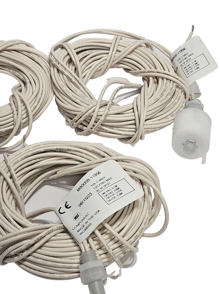 MADISON M8000B-11956 LIQUID LEVEL SWITCH 100 PSIG MAX 30 W SPST 105 C PACK OF 3 - Image 3 of 4