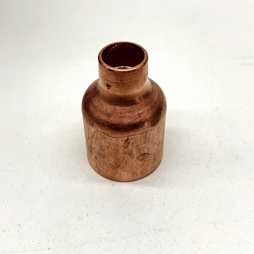 (20-Pack) Mueller W-1340 Wrot Copper Fitting Reducer 1" FTG x 3/8" C