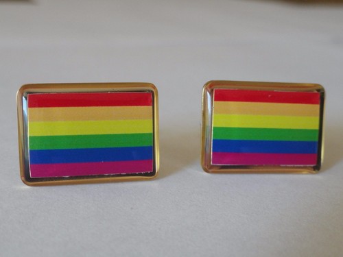 Gay Pride Drapeau Boutons États-unis USA Lgbtq + Lgbt Arc-en-Ciel Queer Genre - Photo 1 sur 4