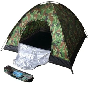 2-4 Person Camping Tent Outdoor Waterproof Family Dome Camping Picnic Shelter