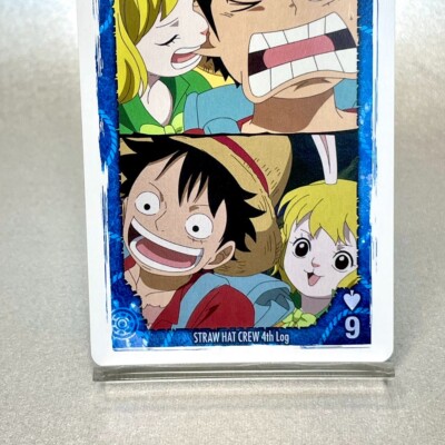 Monkey D. Luffy Playing Card One Piece Straw Hat Crew 4th Log TCG