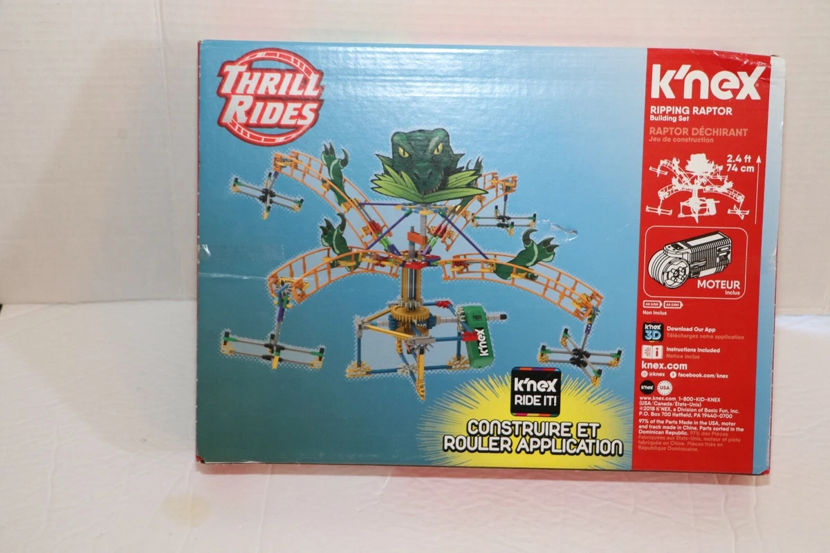 Knex hotsell ripping raptor