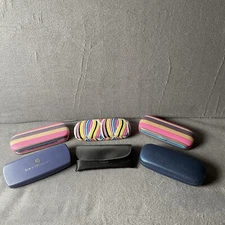 5 Hard  1 Soft Case Eye Glass Cases