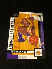 KARL MALONE 2004-05 Upper Deck Card #37 Hardcourt Lakers