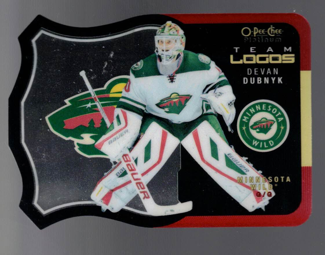 2015 - 2016 O-Pee-Chee Platinum Devan Dubnyk Team Logos #T-15 Hockey Card