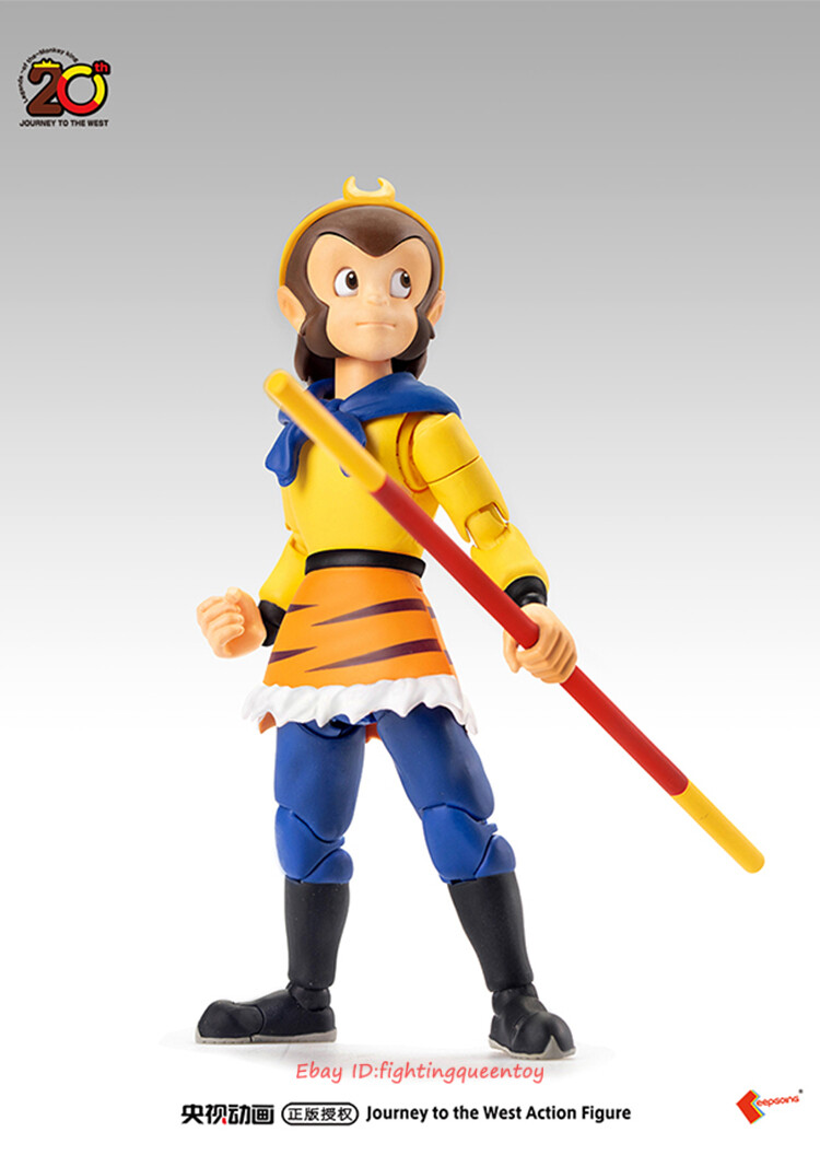 1/12 Journey to the West Tang Monk & 3 Disciples Monkey KING