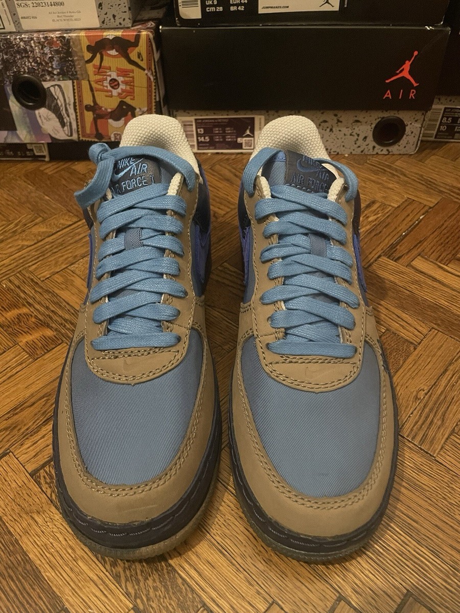 【NIKE】Stash x Nike Air Force 1 Low Air Force 1 Low x Stash 'Soft Grey and Harbour Blue' (HF5516
