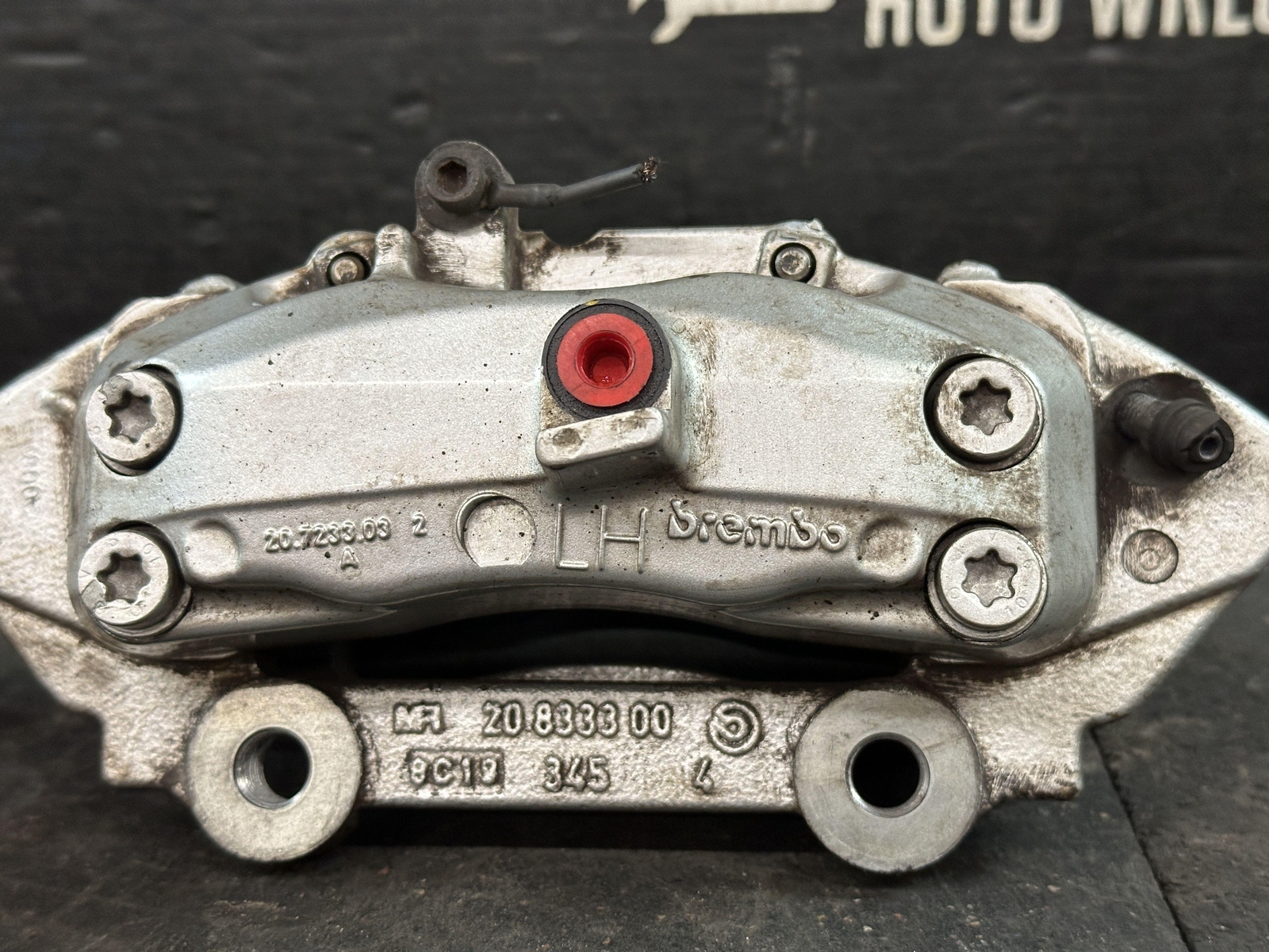 03-12 MASERATI QUATTROPORT FRONT & REAR LEFT & RIGHT BRAKE CALIPERS 74K 20833300