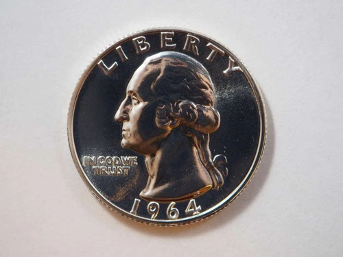 1964 P Washington Quarter Silver Proof - SKU 35-0191-USQ-PR