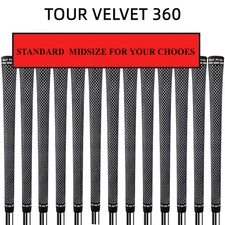 13Pcs Tour Velvet 360 Golf Club Grip for Golfpride Grips Standard Midsize