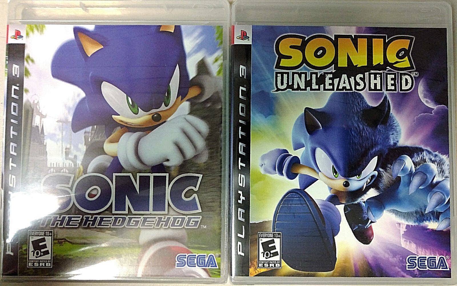 Sonic Unleashed PS3 PlayStation 3 AD - (See Pics)