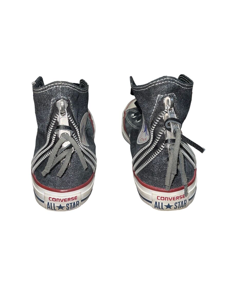 Converse Chuck Taylor All Star Gray Denim | Tri Zip | Womens Converse Chuck Taylor All Star Gray Denim | Tri Zip | Womens