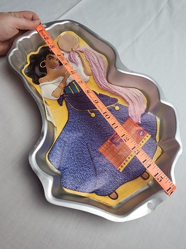 Vintage Esmeralda 1996 Wilton Cake Pan Hunchback of Notre Dame Aluminum Mold - Picture 6 of 9