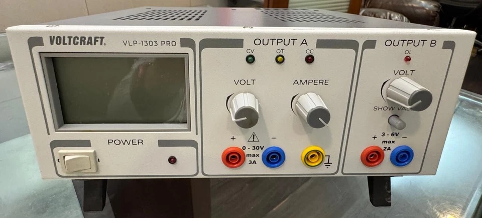 VOLTCRAFT VLP-1303 PRO Laboratory Power Supply Adjustable 0-30V 0.01-3A - Image 2 of 4