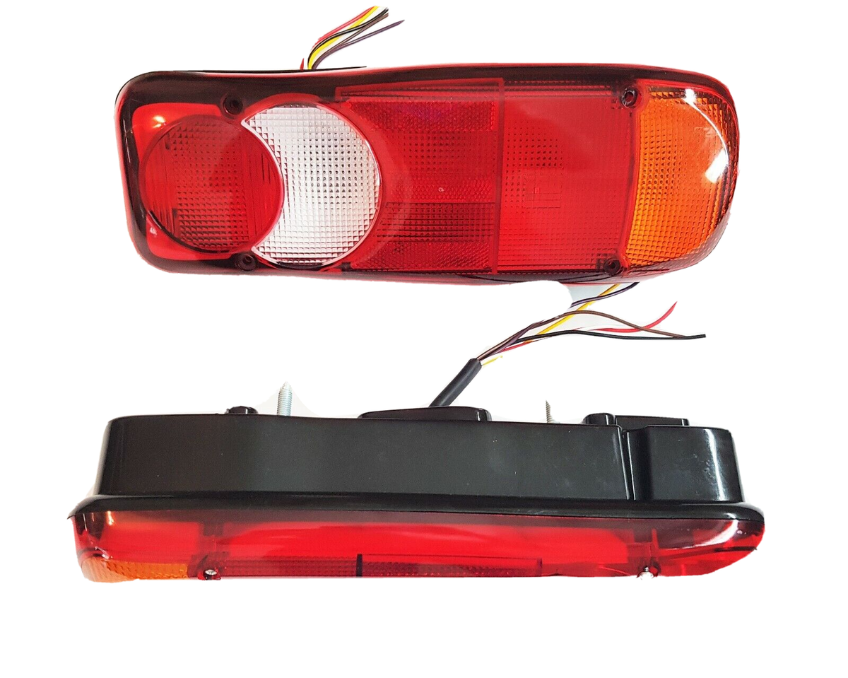 2 Feux Arrière LED 12V 4 Fonctions Pour Camion Remorque Camper - Stop Clignotant Recul