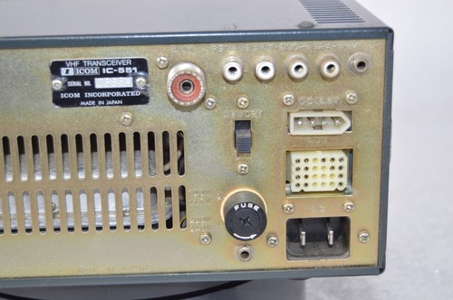 ICOM IC-551 50MHz 5W All Mode Transceiver Ham Radio Tested Excellent - Picture 15 of 20