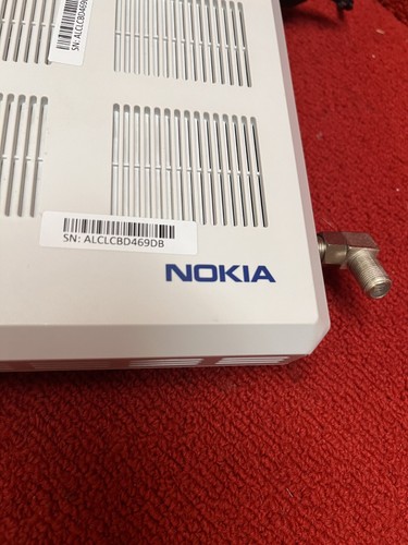 Used White Nokia #G-241G-A Fiber Optical Network Terminal Good Condition - Picture 3 of 14