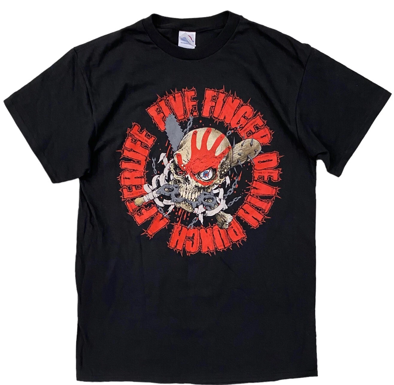 Five Finger Death Punch Men's Concert Tour 2022 Double Sided Tee T-Shirt