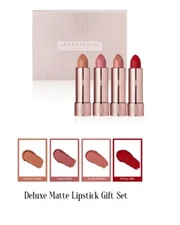 Anastasia Beverly Hills ABH Deluxe Matte Lipstick 4-Piece Set 