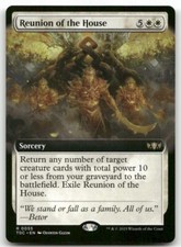 Reunion of the House (Extended Art) #55 MTG Tarkir Dragonstorm TDC NM X1