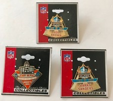 LE NFL Hall of Fame Induction Pin 2004 HOF  Select Brown, Elway or Barry Sanders