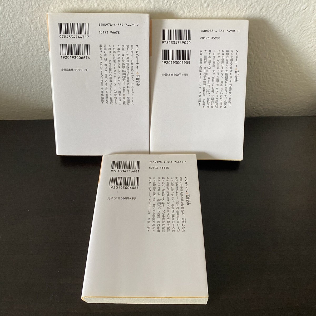Japanese Books Lot 3 Himekawa, Reiko Series Tetsuya Honda TV