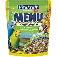 2.5 Lb Vitakraft Natural Vitamins Parakeet Food Small Bird Parrot Budgie   a...