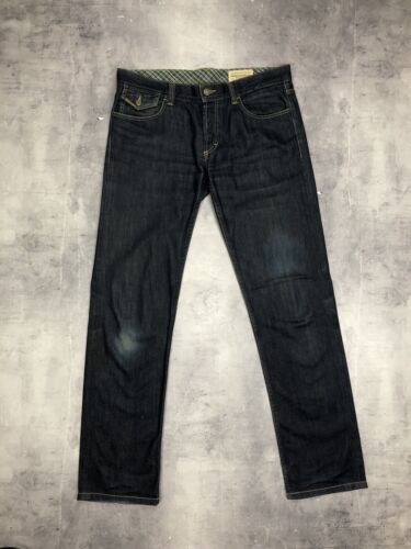 Vintage Dolce & Gabbana Selvedge Dark Blue Jeans W36 - Picture 3 of 13