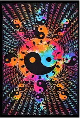 Tree of Life Wall Hanging Tapestry | 76×102 cm Cotton Bohemian Nature Art Decor