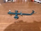 Vintage 1960's Tonka Blue Boat Trailer Single Axle 10 1/2" Pressed Steel Toy
