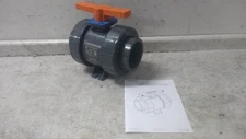Hayward Flow Control TBH1400A0SV0000 4 In PVC Body Manual Two-Way Ball Valve
