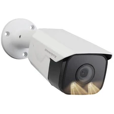 4K 8MP PoE IP Camera, Smart AI Human Vehicle Detection Activate Bright Spotli...