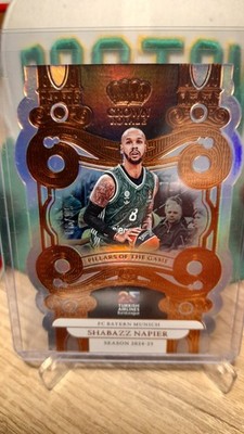 2024-25 Crown Royale Euroleague Shabazz Napier Pillars of the Game /99