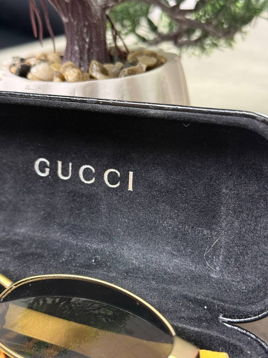 Tom Ford for Gucci GG 1640/S Gold & Tortoise Oval Sunglasses Made
