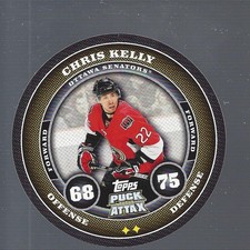 2009-10 Topps Puck Attax #130 Chris Kelly - HKY