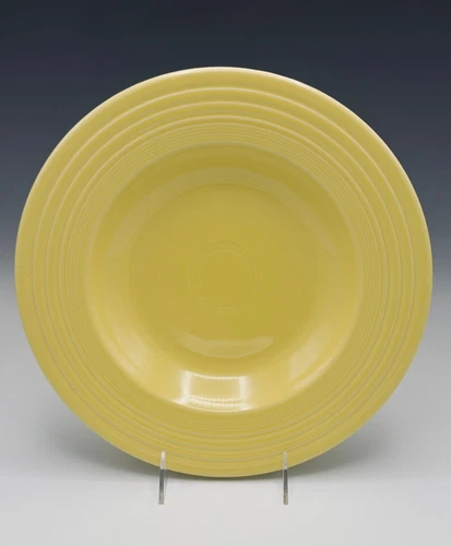 Fiesta Large Pasta Soup Serving Bowl 12” Yellow Fiestaware Made In the USA
