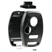 Cutting NOT Required -3B Key Fob Keyless Entry Remote Shell Case  Pad BLK